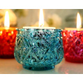 Haonai glass hot sale! fancy glass candle cup